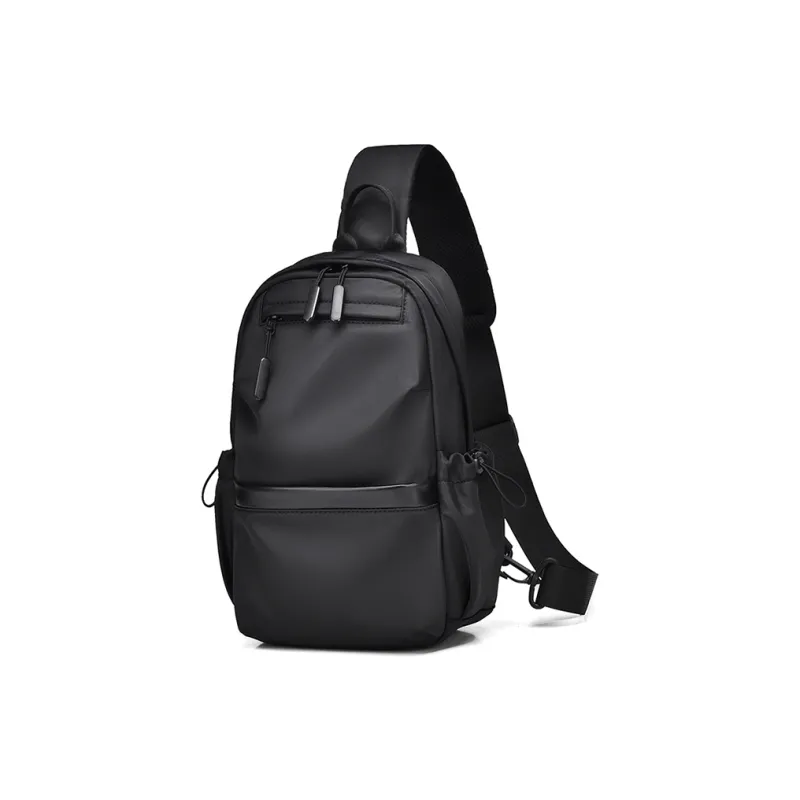 DOSRFINI Oxford Sling Bag Regular Men's Black-0