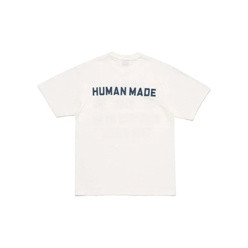 HUMAN MADE Nylon Collection Letter Floral Design Short Sleeved T Shirt Unisex-1