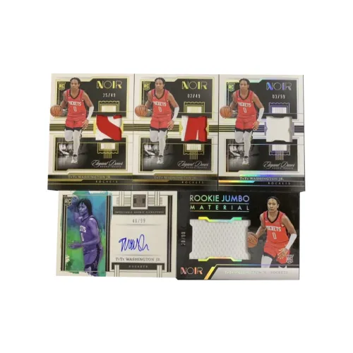 PANINI Taytay Washington Star Cards Card Passes Sports Cards 5 Pcs