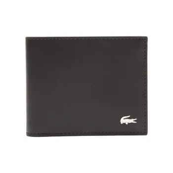 LACOSTE Cow Leather Wallet Men's Brown