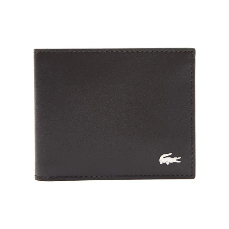 LACOSTE Cow Leather Wallet Men's Brown-0