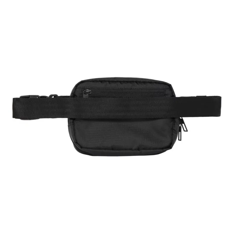 Asics Polyester One Shoulder Crossbody Fanny Pack Unisex Black-2