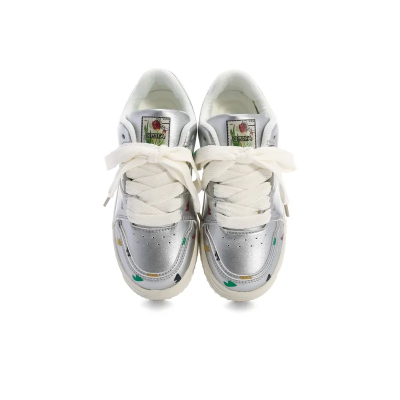 Lovely You Lightweight Low Top Skateboard Shoes Women's-7