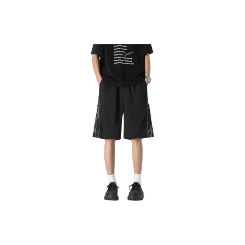 After Home Party Casual Shorts Unisex Black