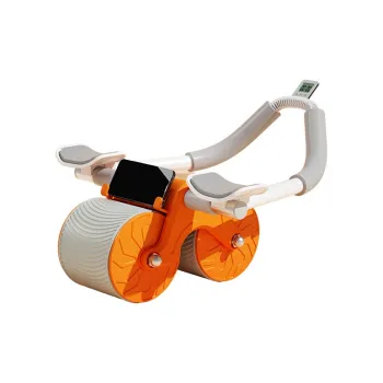 XTEP Abdominal Roller Automatic Rebound Home Use Elbow Support Fitness Equipment For Men And Women's Roller Roll