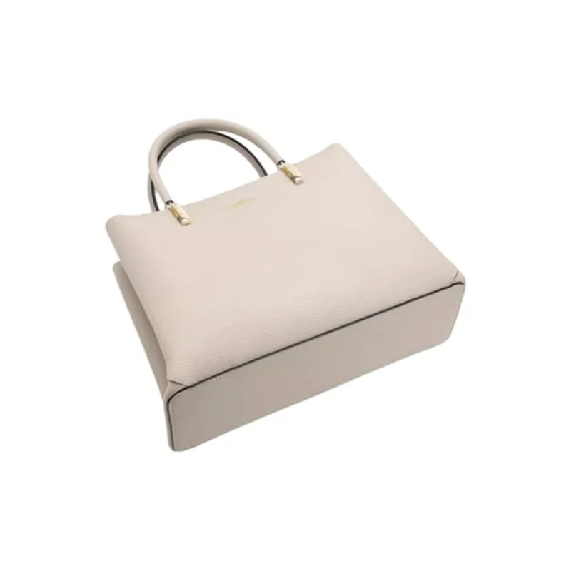 GOLDLION Cow Leather Bonded Synthetic Leather Portable Crossbody Bag Shoulder Bag Women's Blue/Black/Apricot-10