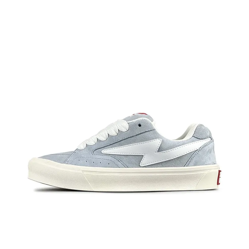 LuzaoT SUPER DRAG Lightning Shoes Anti Slip Wear Resistant Low Top Skateboard Shoes Women's Aqua-0