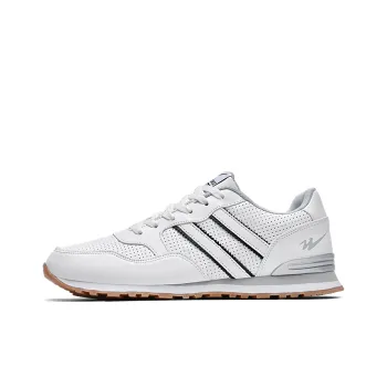 DOUBLE STAR 88 Lightweight Low Top Running Shoes Men's White