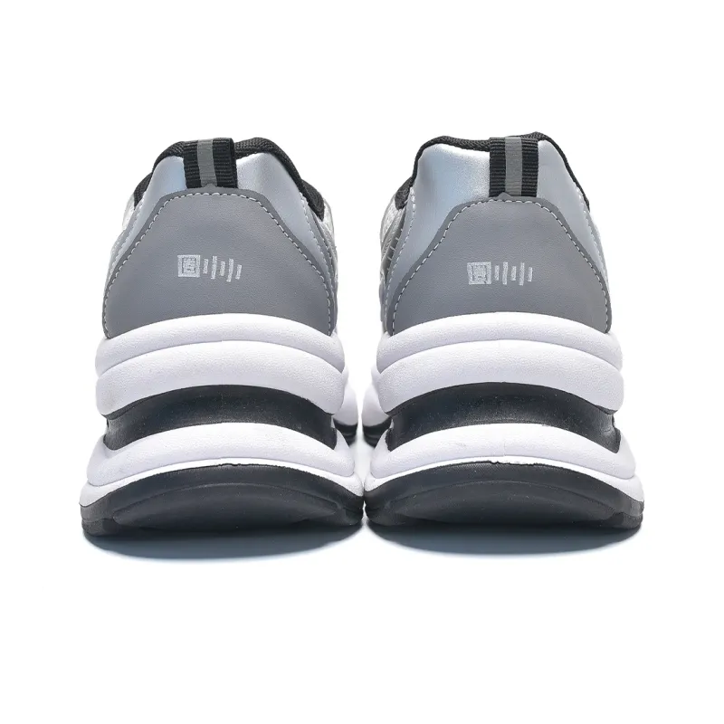 Circle Small Abrasion Resistant, Breathable, Lightweight Coverage Low Top Chunky Sneakers Women's-4
