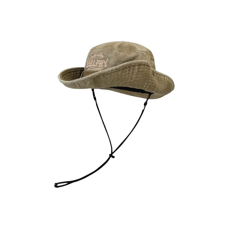 FILES Cotton Bucket Hats Unisex-3