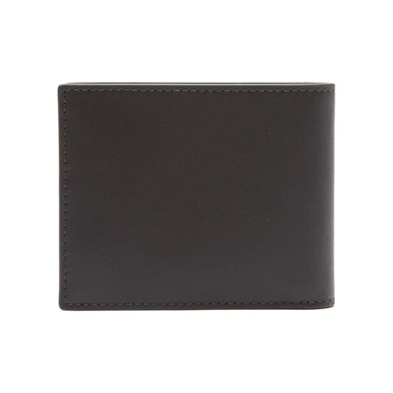 LACOSTE Cow Leather Wallet Men's Brown-1
