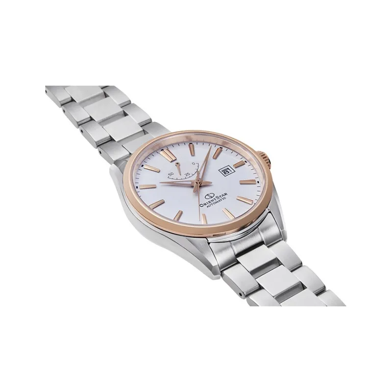 ORIENT STAR Automatic Mechanical Movement Stainless Steel Strap Watch Men's Watches White Dial-1