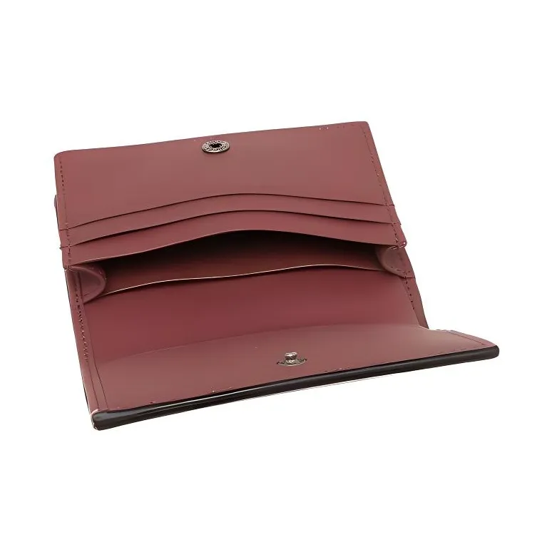 GUCCI GG Blooms Canvas With Leather Card Holder Wallet Women's Ebony/Pink-4