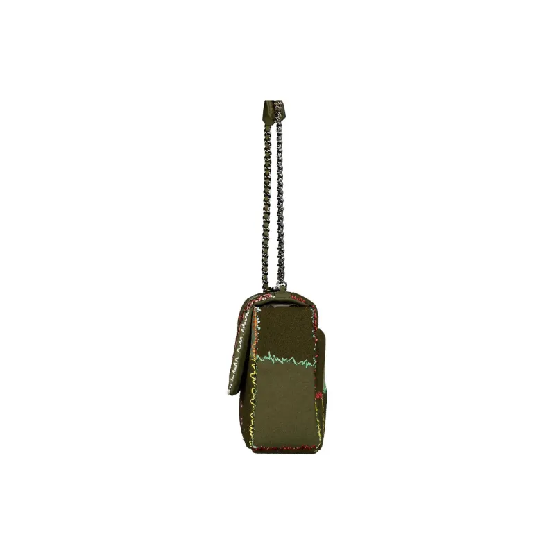 READYMADE Cotton Handbag Shoulder Bag Regular Women's Green-1