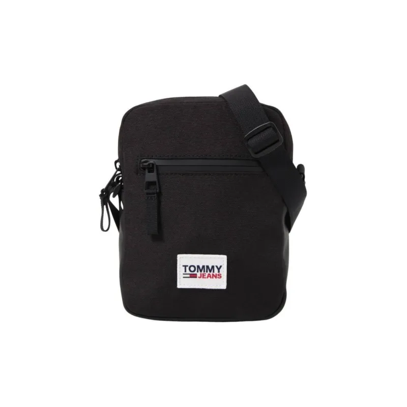 Tommy Hilfiger Recycled Polyester With Polyurethane Shoulder Bag Crossbody Bag Regular Unisex Black-0
