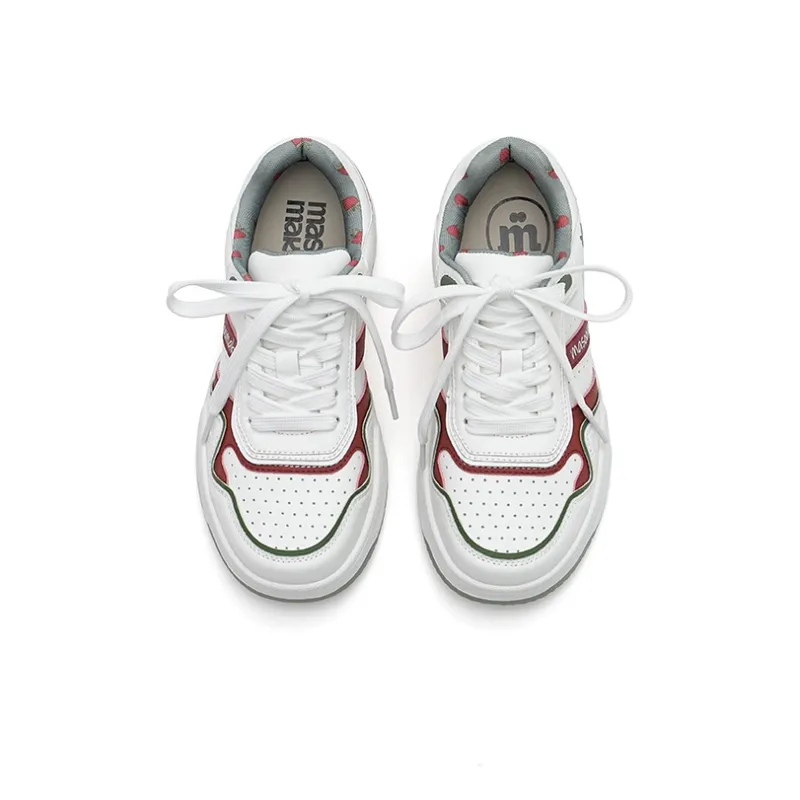 MASOOMAKE Lightweight Low-Top Skateboard Shoes Women's-36