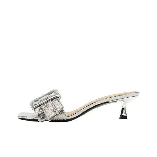 STELLA LUNA Slide Slippers Women's Silver