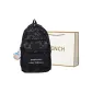 Black+Charm+Khaki Shopping Bag