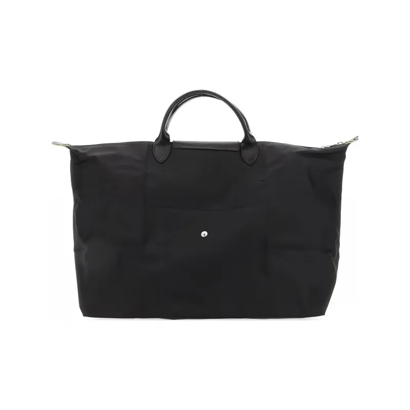 LONGCHAMP Canvas Bag, Travel Bag, Handbag Tubas Women's Black-2