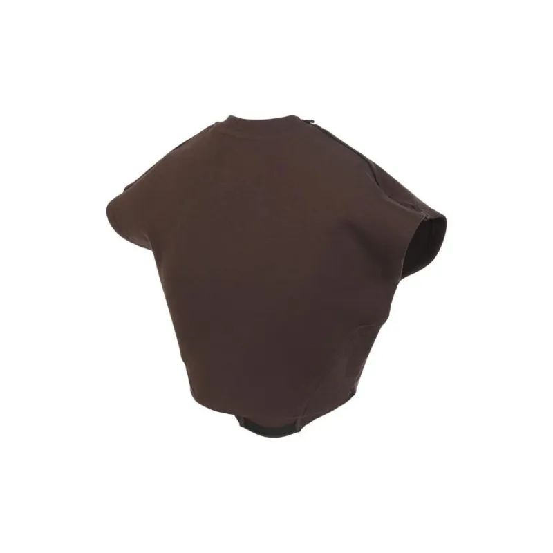Nike AS W NSW TCH FLC SS TOP Coffee-1