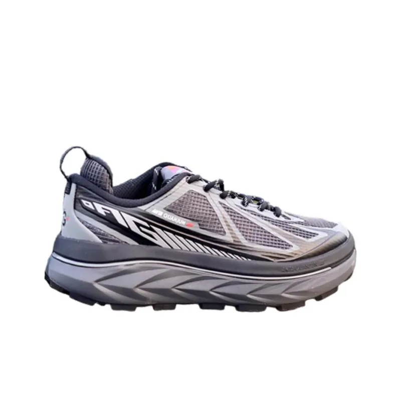 Anta Cushioning, Wear Resistant Low Top Running Shoes Men's Black Gray-1