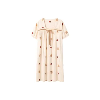 MADALLO Nightgown Set Women's Apricot