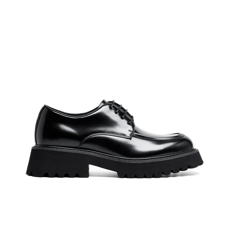 Hautton Jeans Dress Shoes Men's Black-1