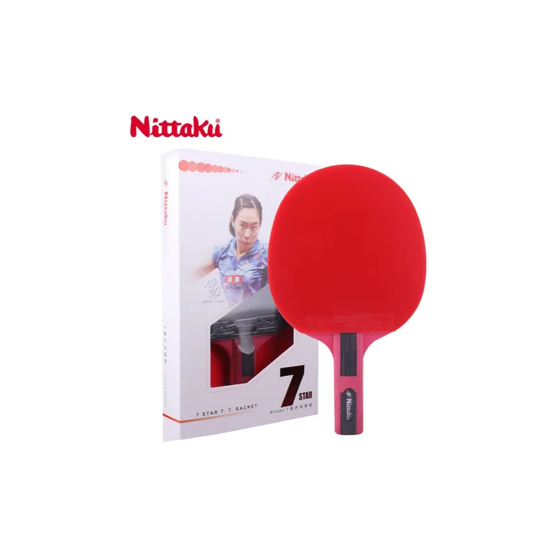 NITTAKU N702R Ping Pong Paddles Unisex All Wood-1