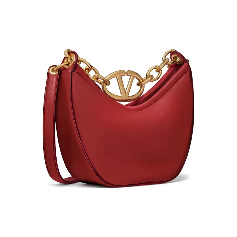 VLogo Signature Zip-Up Shoulder Bag-1