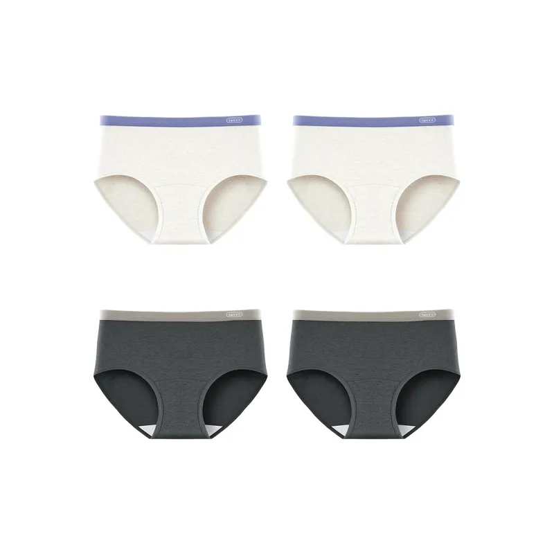 Flowers In Water Underpants Women's 4 Pack-20