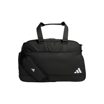 Adidas Polyurethane Boston Bag Golf Bag Gym Bag Medium Size Men's Black