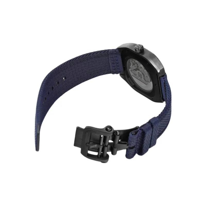 HERMES HERMES H08 Collection Wrist Watch Automatic Mechanical Movement Rubber Strap 39mm Gray Dial Men's Watches-4
