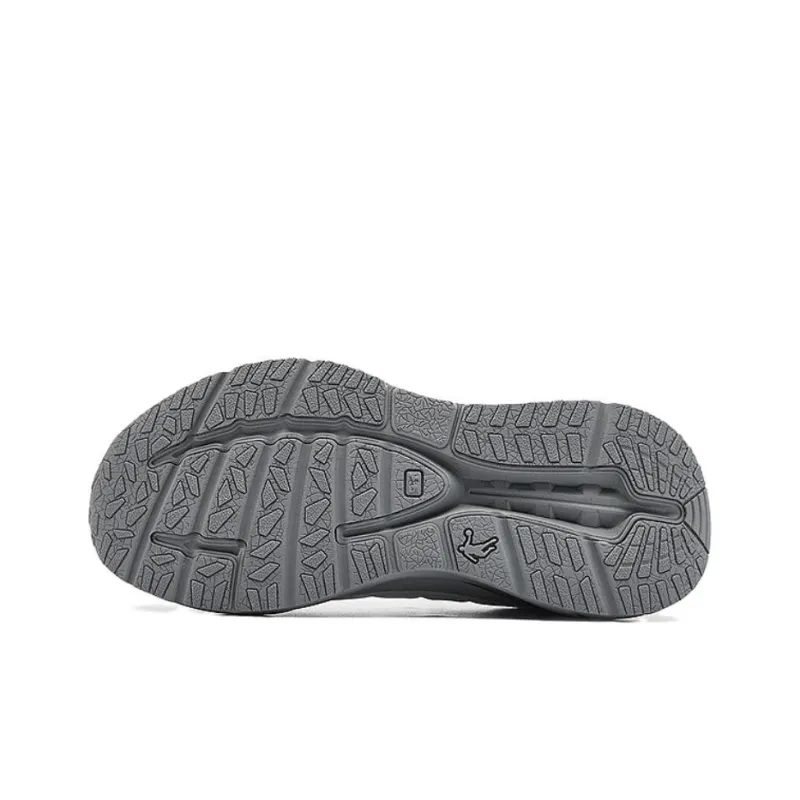 QIAODAN Flying Cloud Running Shoes Men Low Top Gray Silver/Coal Gray-5