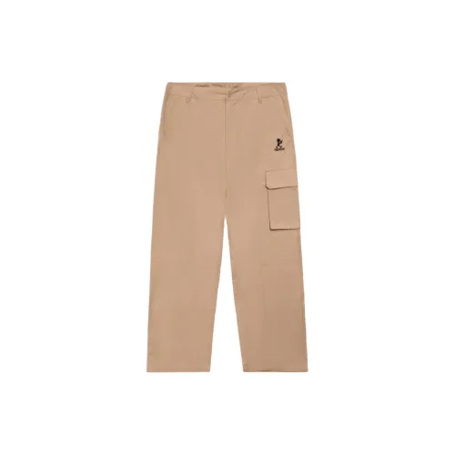 LINING Disney Cargo Pants Men Deer Brown