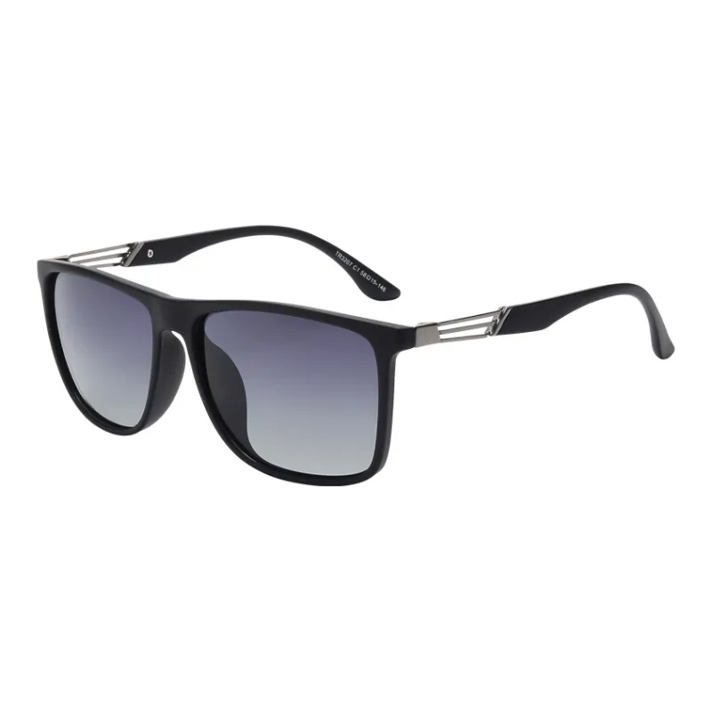Cornstone TR/Memory Plastic Square Sunglasses Unisex-6