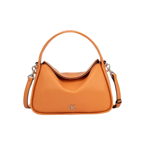 CALVIN KLEIN Synthetic Material Crossbody Bag Women's Sun Orange