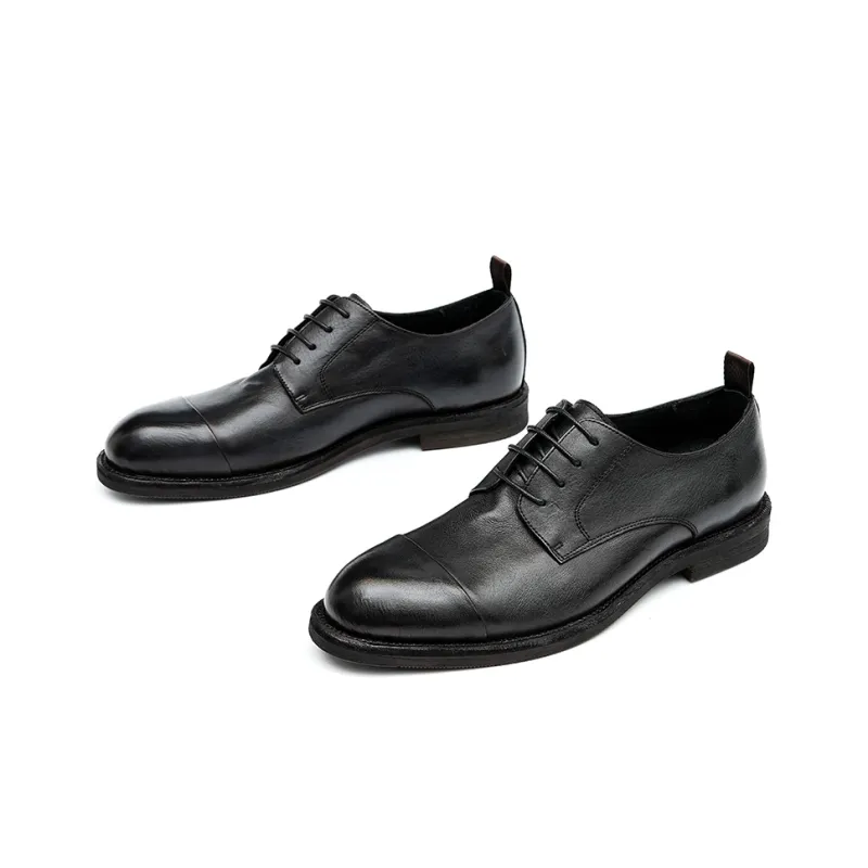 ASTON M.JAZZ Dress Shoes Men Low Top Black, Brown, Gray-3