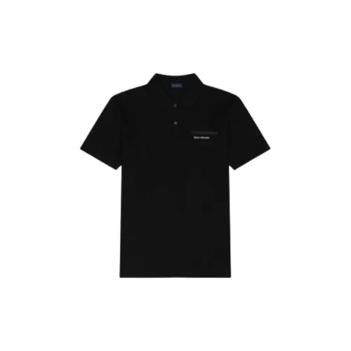 Paul & Shark Polo Shirts Men Black