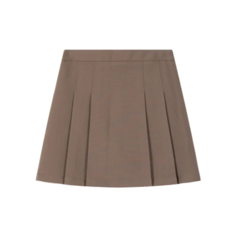 Lagogo Casual Short Skirts Women's Coffee U1-1