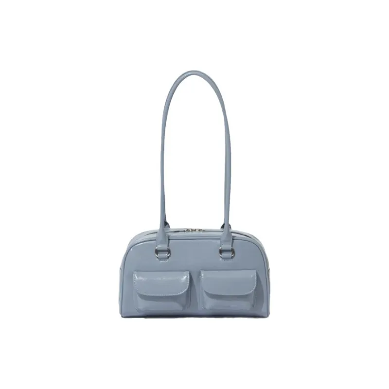 Jade En Plus PU Shoulder Bag Regular Women's Blue/Ecru/Black/Brown-1