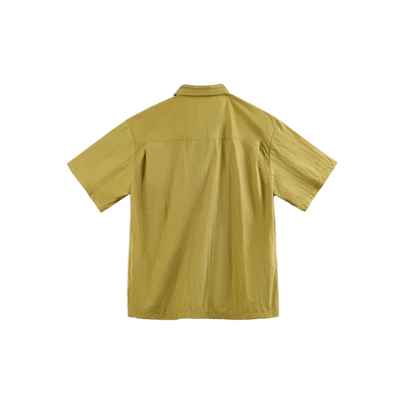 MADEN Shirt Men's Mustard Yellow-1