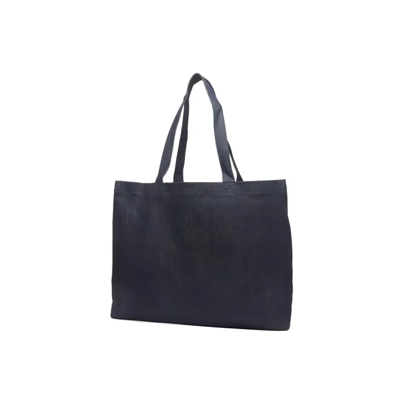 A.P.C Polyurethane Tote Bag Shopping Bag Handbag Unisex Blue-4