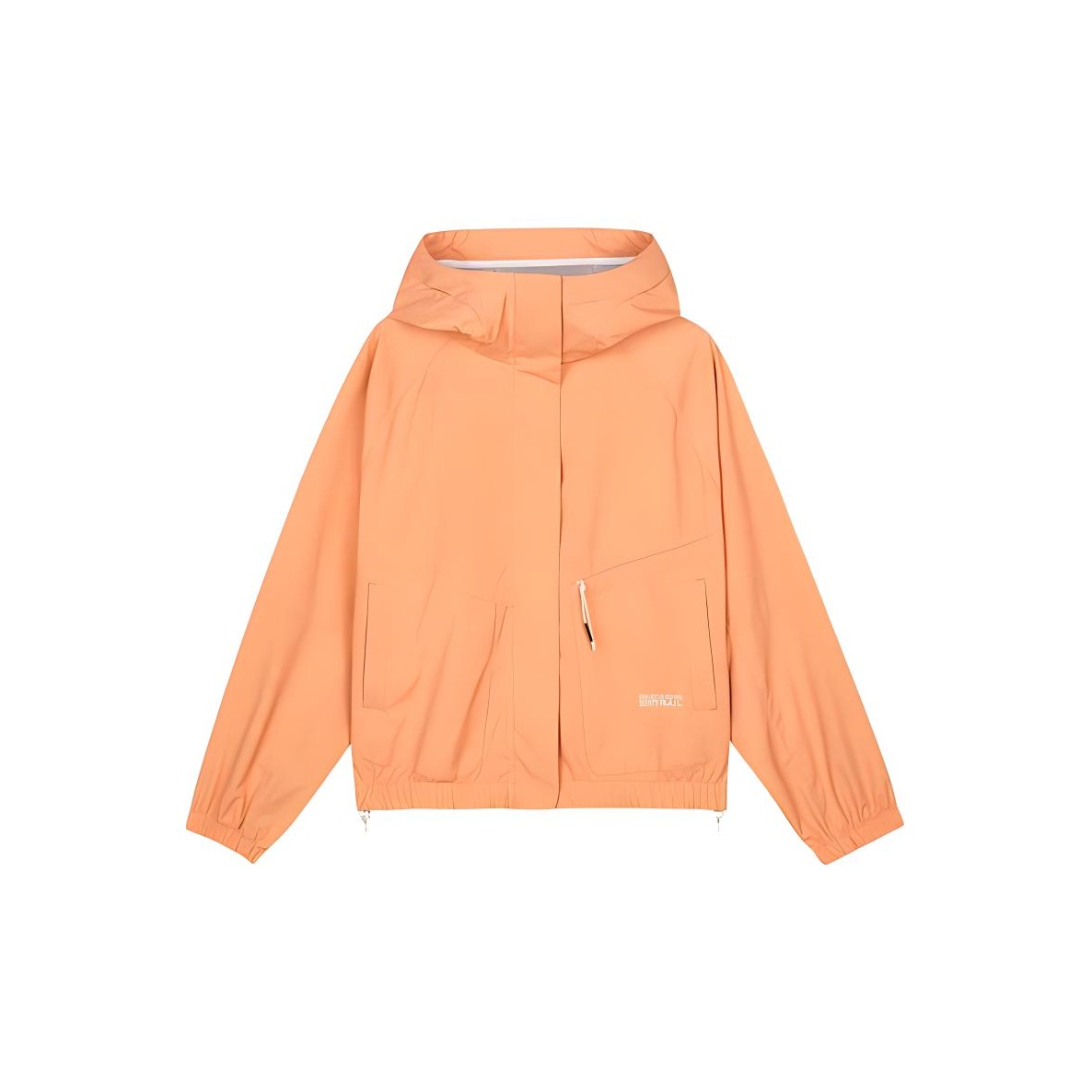 Skechers jacket womens orange discount