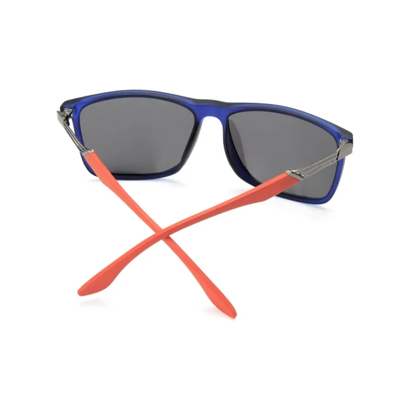 Cornstone TR/Memory Plastic Square Sunglasses Unisex-5