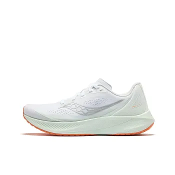 Saucony Cushioning Lightweight Training Running Shoes Women's White Blue Silver