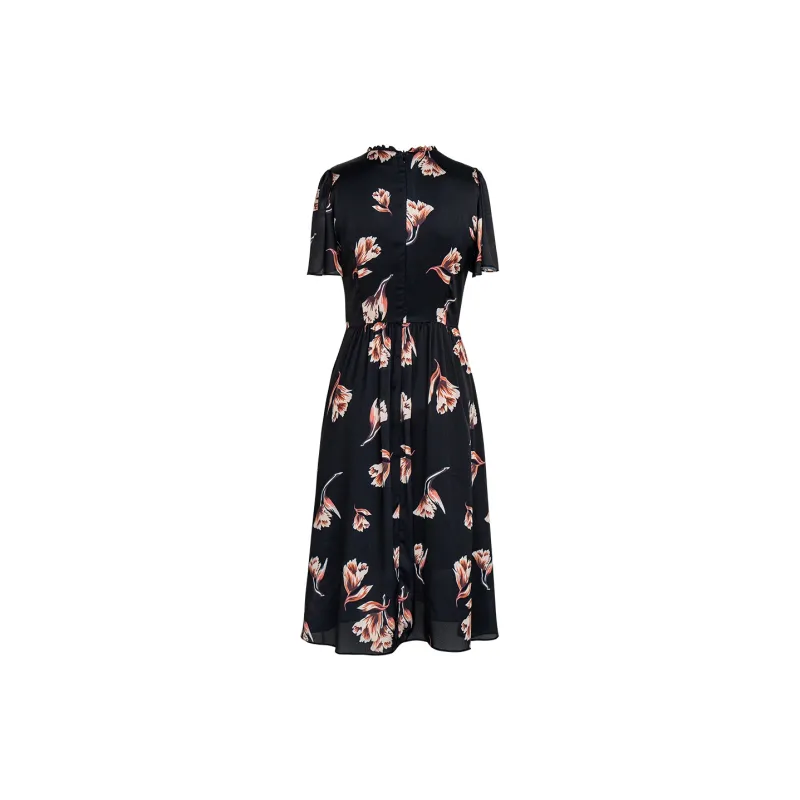 ROEYSHOUSE Short Sleeved Dresses Women's Multicolor-1