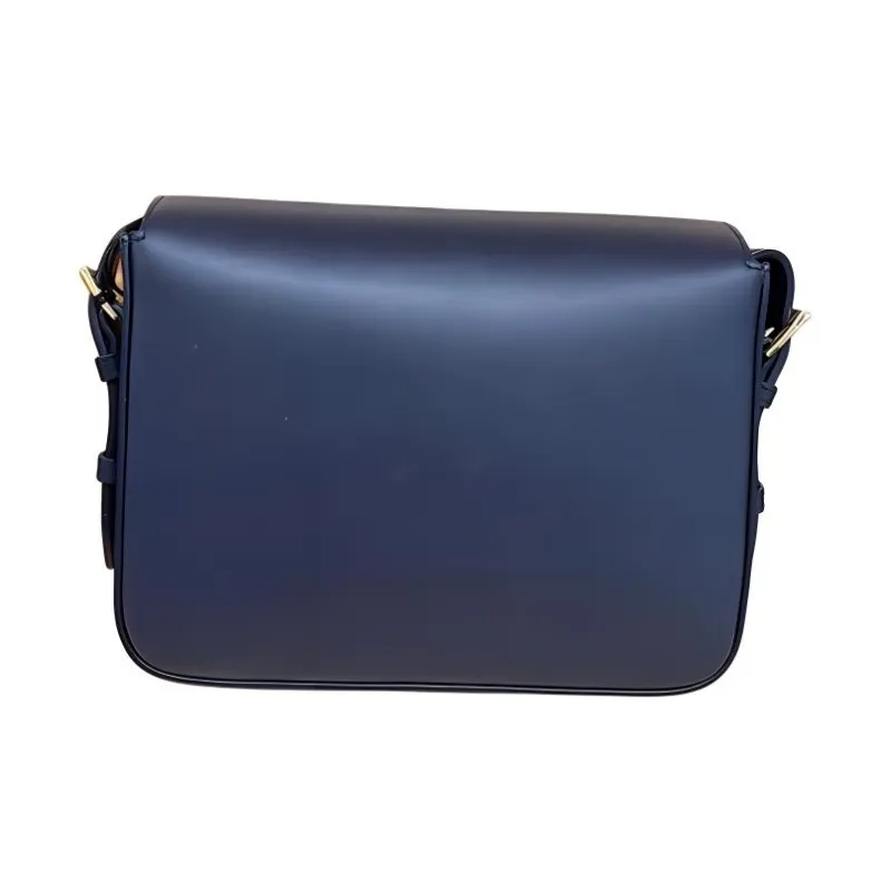 Burberry Leather Crossbody Bag Shoulder Bag Women's Blue-1