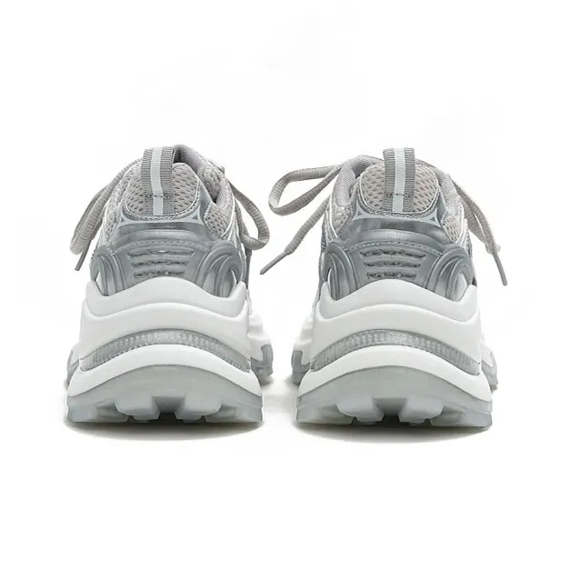 MASOOMAKE Breathable Height Increasing Chunky Sneakers Women's-10