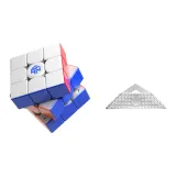 GAN 12 M Maglev UV Diamond Surface with Magic Cubes Display Stand