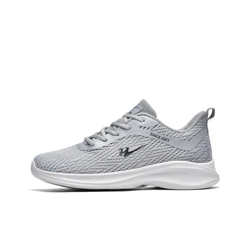 DOUBLE STAR 88 Breathable And Lightweight Low Top Running Shoes Men's Gray-0